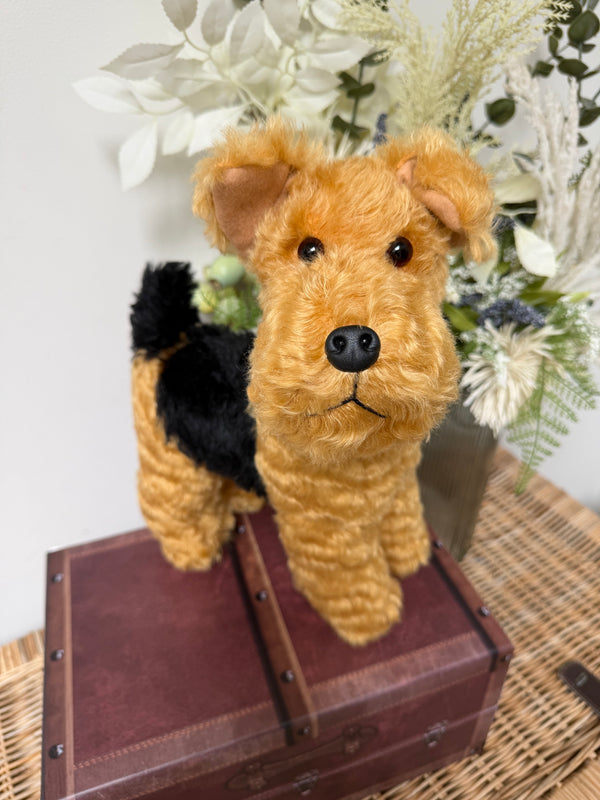 Welsh Terrier Merrythought Plush Collectable Puppy Dog Option B