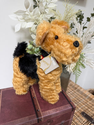 Welsh Terrier Merrythought Plush Collectable Puppy Dog Option B