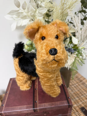 Welsh Terrier Merrythought Plush Collectable Puppy Dog Option B