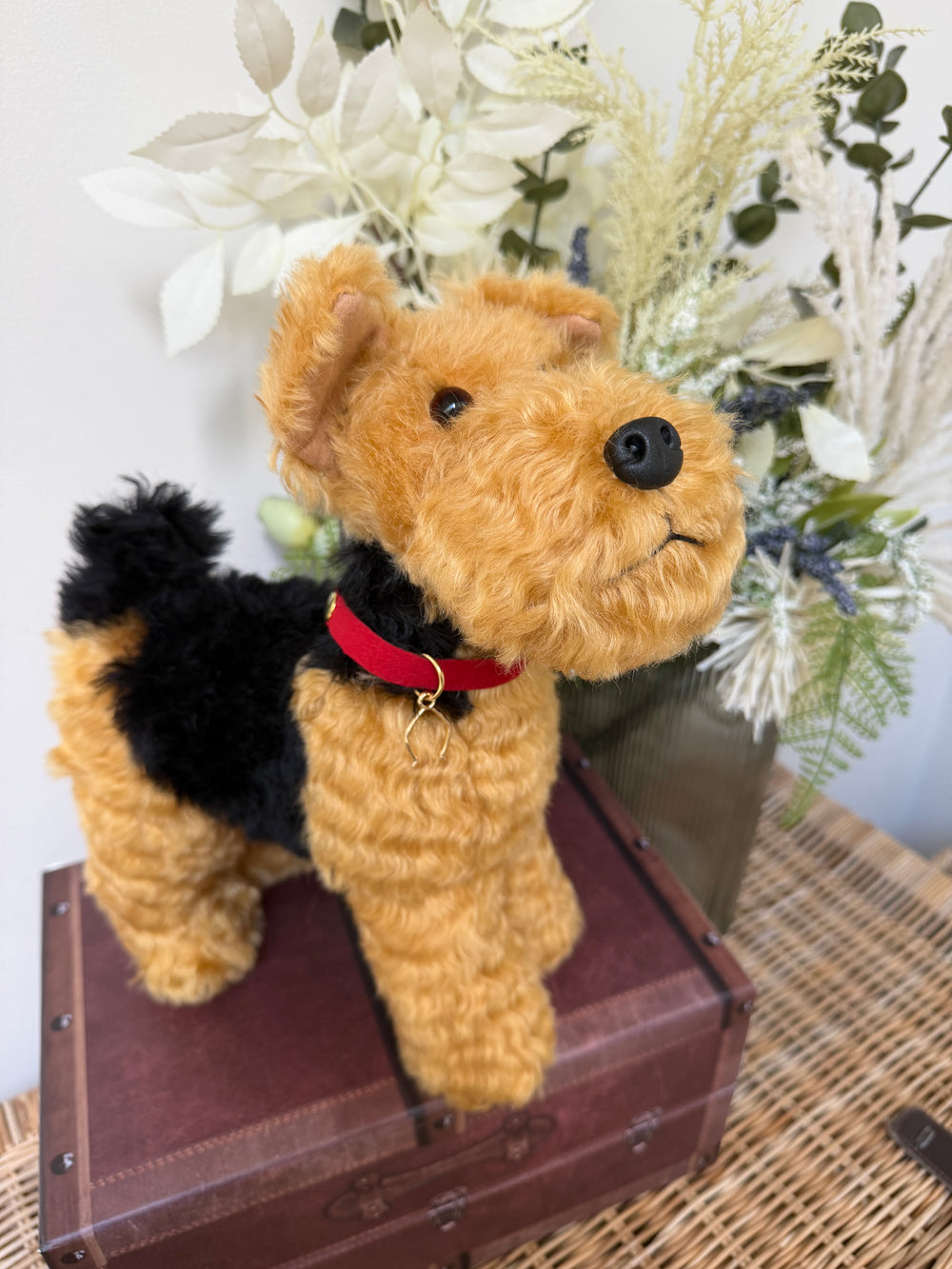 Welsh Terrier Merrythought Plush Collectable Puppy Dog Option A