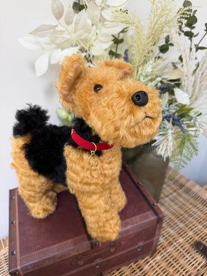 Welsh Terrier Merrythought Plush Collectable Puppy Dog Option A