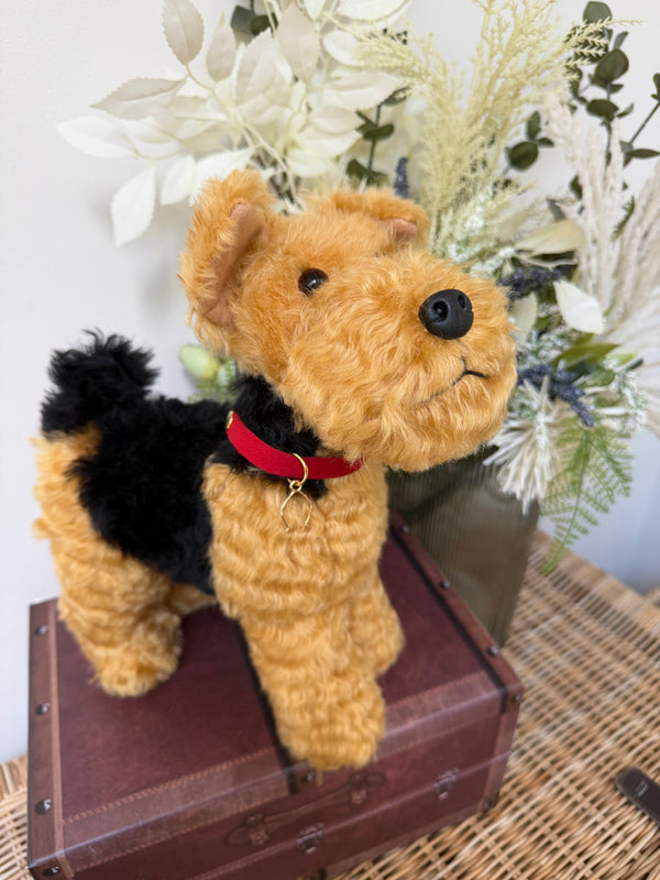 Welsh Terrier Merrythought Plush Collectable Puppy Dog Option A