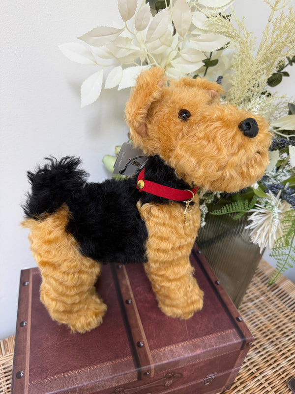 Welsh Terrier Merrythought Plush Collectable Puppy Dog Option A