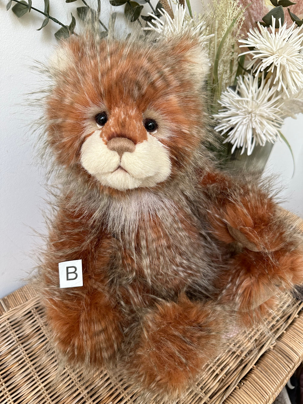 Bonfire Toffee Charlie Bears Plush Collection Teddy Bear