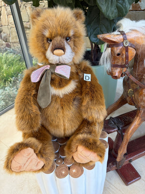 Puzzlemaster Large Charlie Bears Plush Collectable Teddy Bear