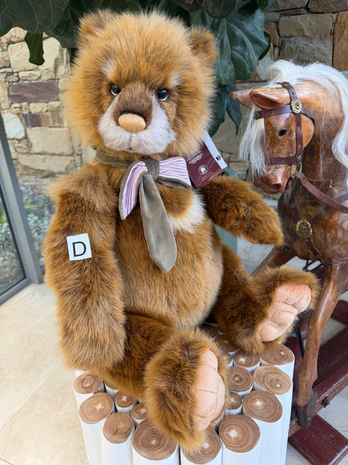 Puzzlemaster Large Charlie Bears Plush Collectable Teddy Bear