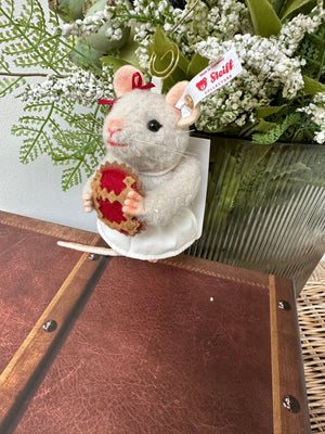 Steiff Miniature Bakery Mouse Limited Edition Ornament No 712