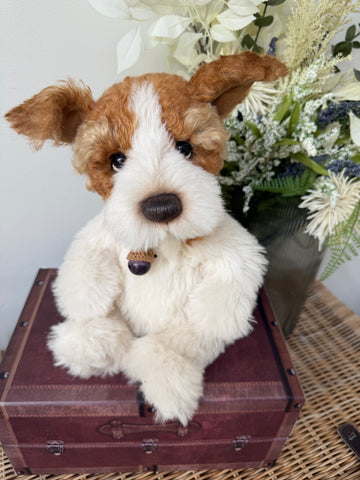 Wigglesworth Isabelle Collection Limited Edition Mohair Collectable Puppy Dog No 487