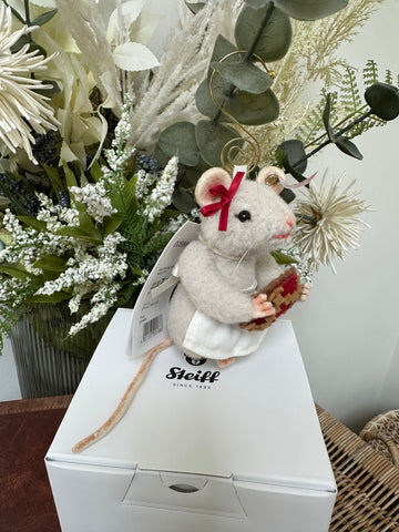 Christmas Steiff Bakery Mouse Limited Edition Ornament No 706