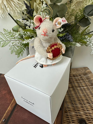 Steiff Bakery Miniature Mouse Limited Edition Christmas Ornament No 709
