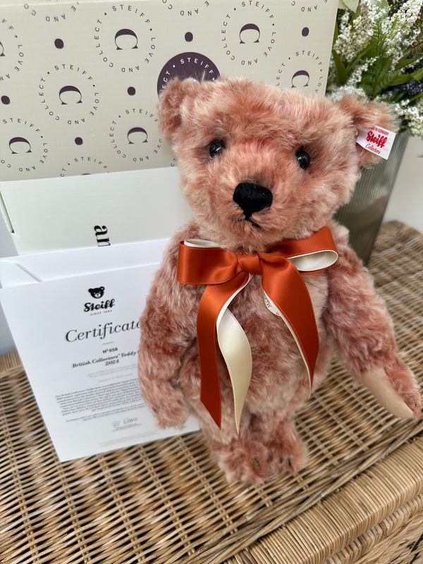 British Collectors Limited Edition Growler Steiff Teddy Bear 2024 No 658