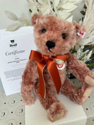 British Collectors Limited Edition Growler Steiff Teddy Bear 2024 No 658