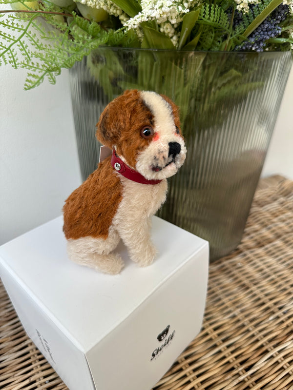 Steiff St Bernard 10cm 1934 Replica No 83 Miniature Puppy Dog