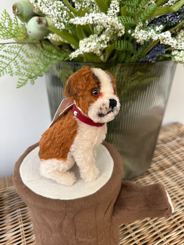 Steiff St Bernard 10cm 1934 Replica No 83 Miniature Puppy Dog
