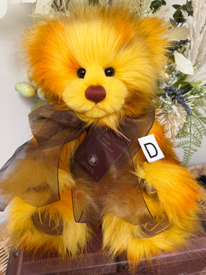 Cuddlesworth Charlie Bears 2026 Plush Collection Teddy Bear