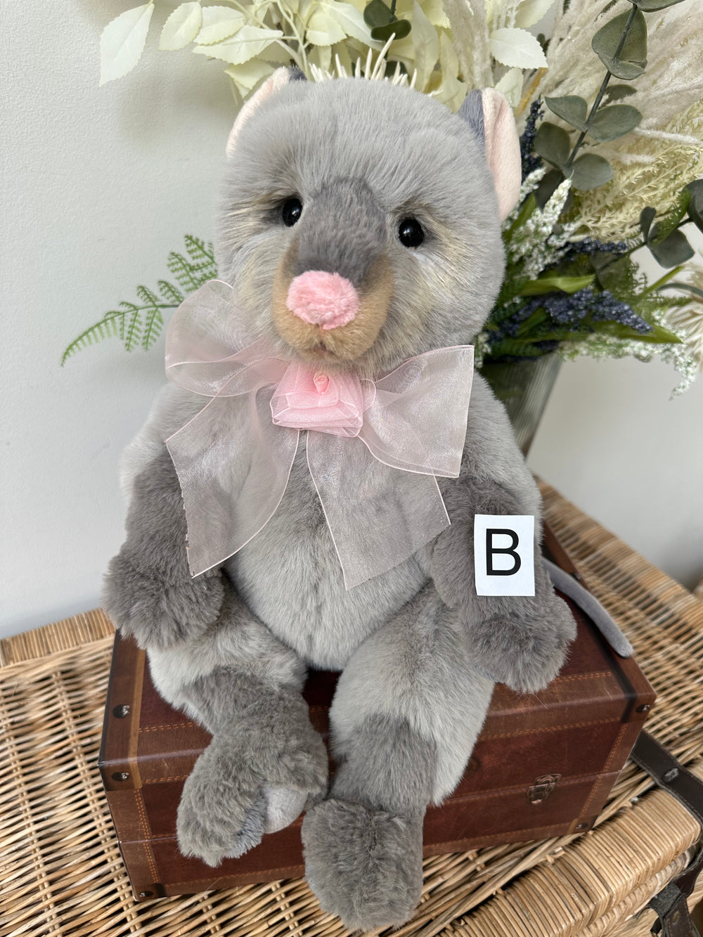Houdini 39cm Bearhouse Bears Collection Plush Mouse