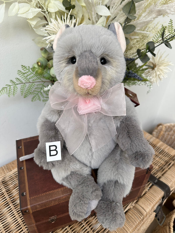 Houdini 39cm Bearhouse Bears Collection Plush Mouse