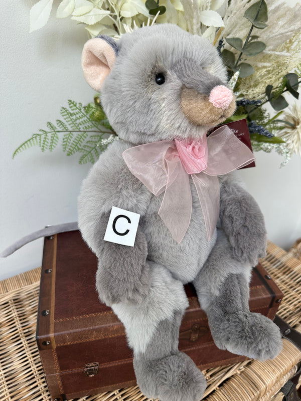 Houdini 39cm Bearhouse Bears Collection Plush Mouse