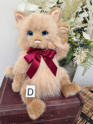 Kingswood Charlie Bears Plush Collection Collectable Kitten Cat