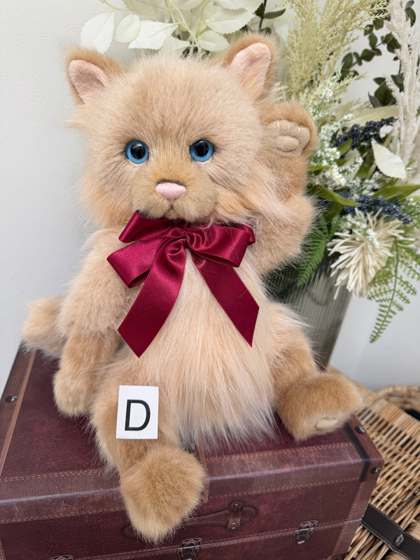 Kingswood Charlie Bears Plush Collection Collectable Kitten Cat