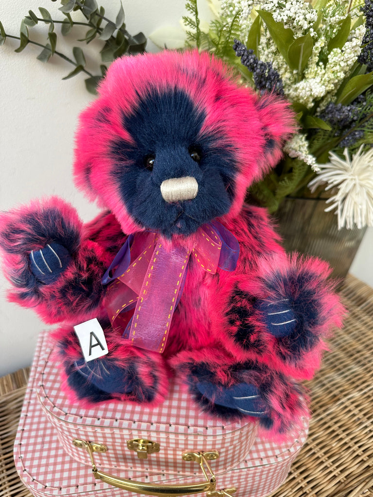 mardi gras teddy bear painting