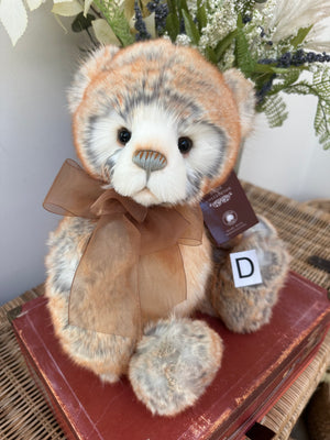 Rhys Charlie Bears Plush Collection Collectable Teddy Bear