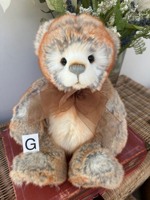 Rhys Charlie Bears Plush Collection Collectable Teddy Bear