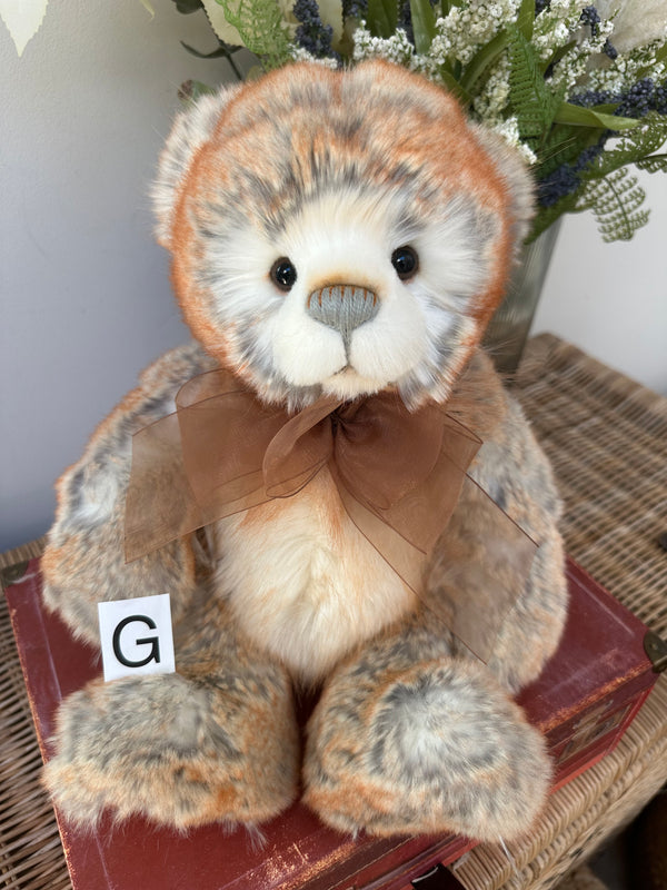 Rhys Charlie Bears Plush Collection Collectable Teddy Bear