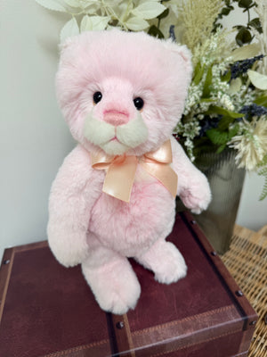 Miss Chevious Charlie Bears Pink Standing Plush Collection Teddy Bear