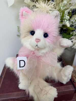 Kitty Kat Charlie Bears Secrets Collection Plush Kitten Cat