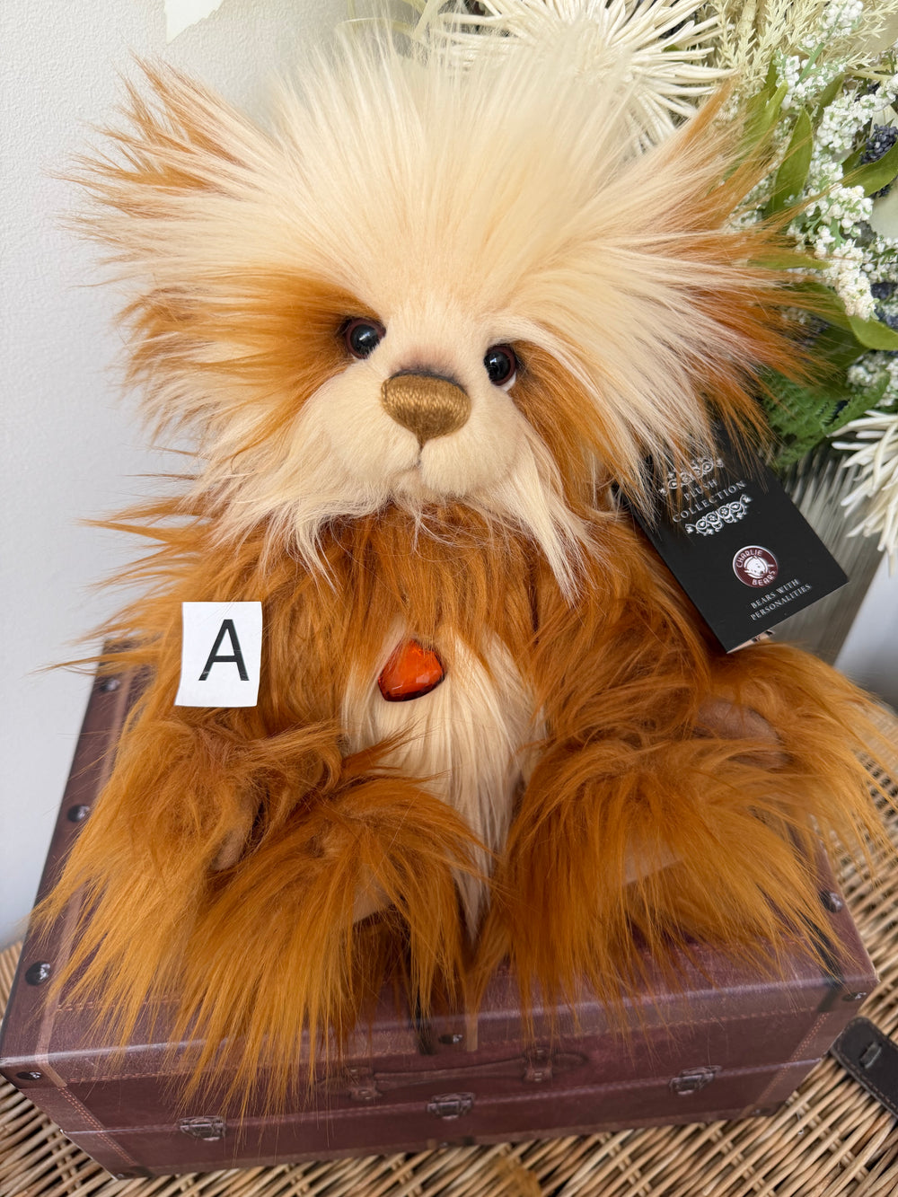 Anniversary Savoury Pudding Charlie Bears Collectable Plush Teddy Bear