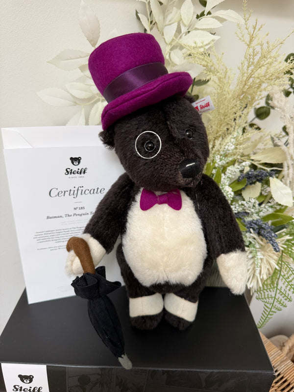 Batman, The Penguin Teddy Bear Steiff Limited Edition No 185