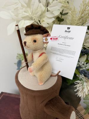 Huckleberry Finn Mouse Miniature Steiff Limited Edition No 1017