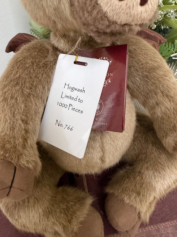 Hogwash Charlie Bears Plush Collection Limited Edition Flying Boar No 766