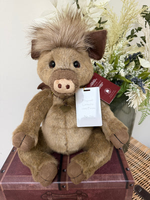 Hogwash Charlie Bears Plush Collection Limited Edition Flying Boar No 766