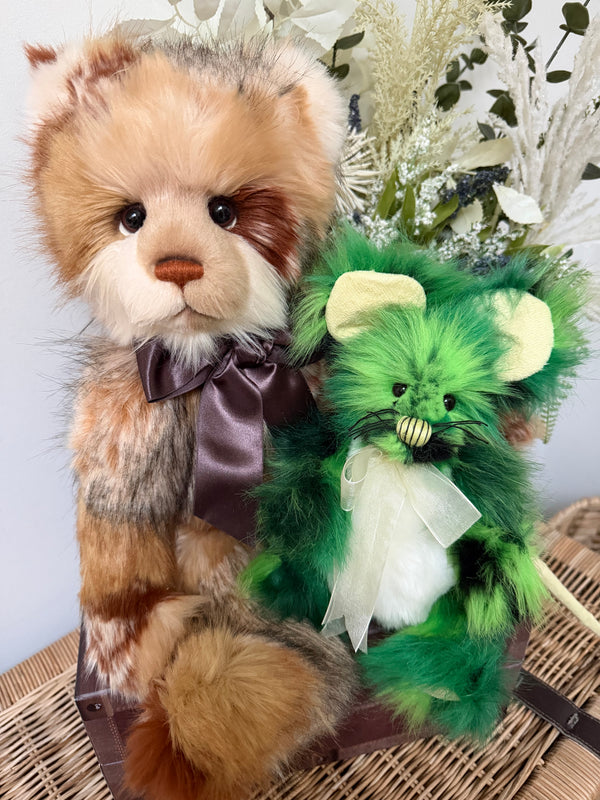 Big Cheese Charlie Bears Plush Collection Mouse