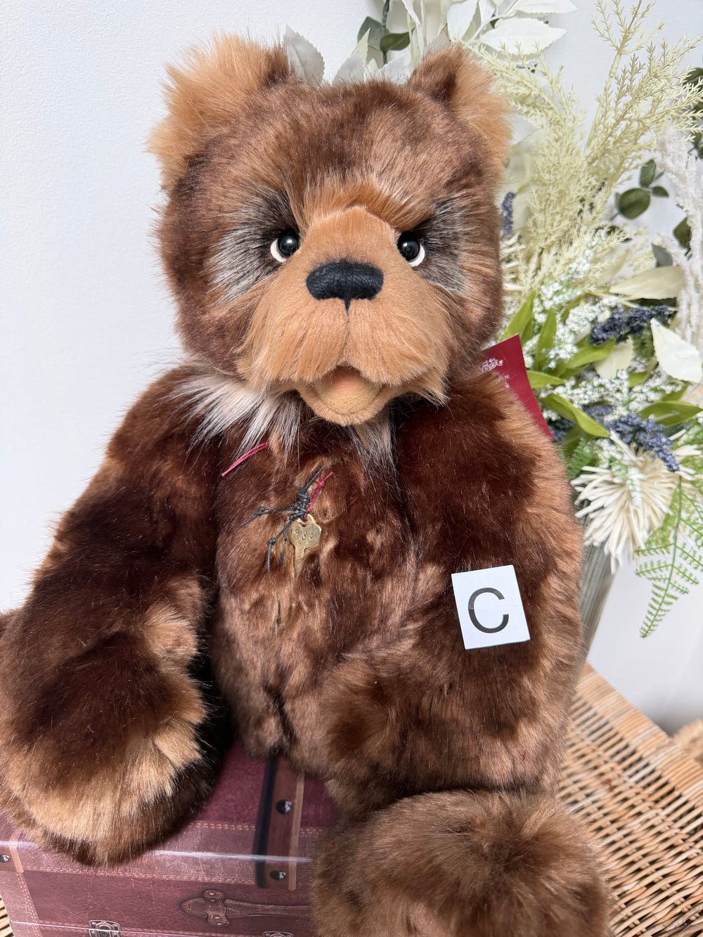 Mr Adams Charlie Bears Plush Collection Giggler Teddy Bear