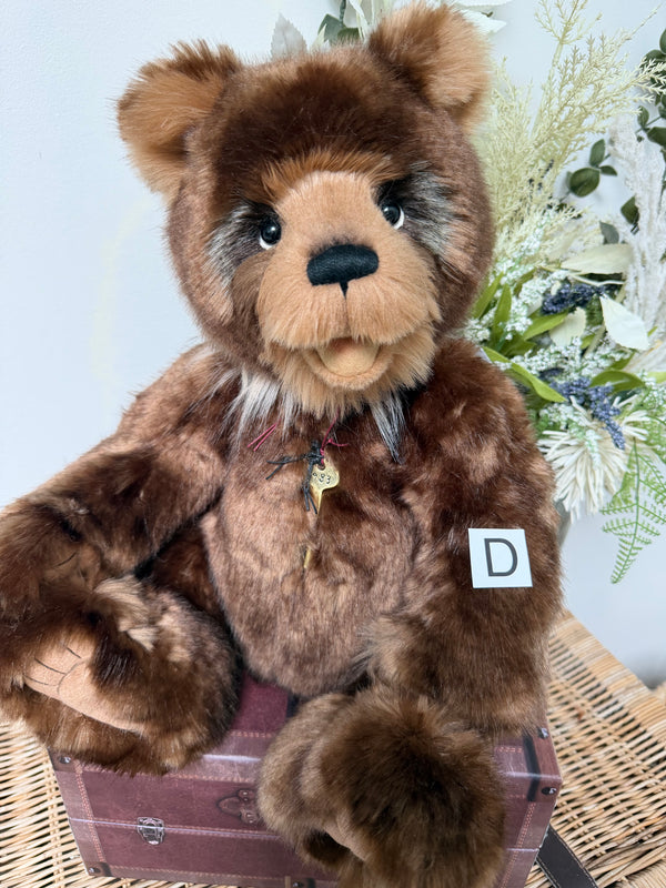 Mr Adams Charlie Bears Plush Collection Giggler Teddy Bear