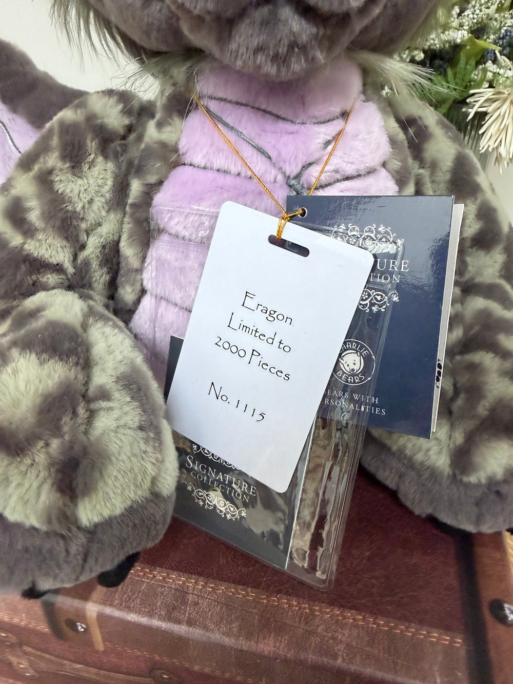 Eragon Signature Collection Charlie Bears Dragon Limited Edition No 1115