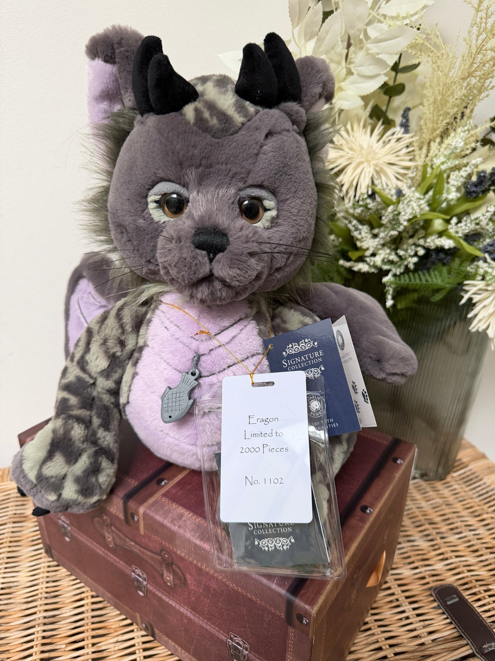 Eragon Signature Collection Charlie Bears Limited Edition Dragon No 1102