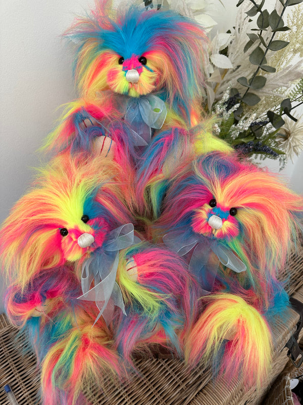 Razzle Charlie Bears Plush Collection Multi coloured Teddy Bear