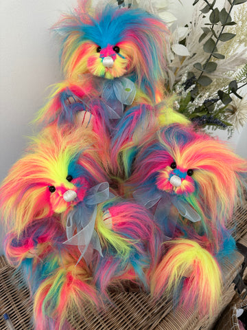 Razzle Charlie Bears 2024 Plush Collection Multi coloured Teddy Bear