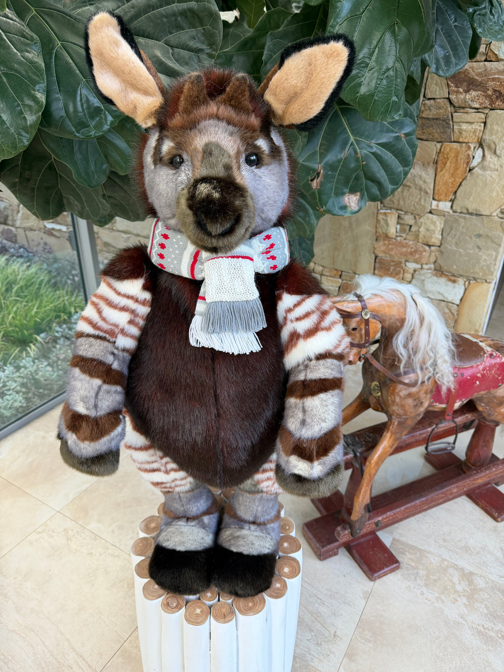 Trailblazer Large Standing Plush Collection Limited Edition African Okapi No 408
