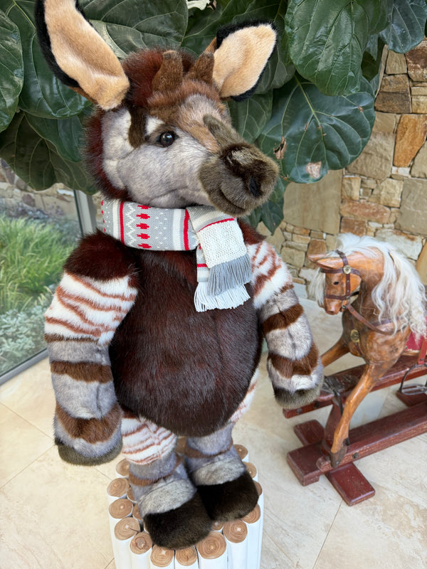 Trailblazer Large Standing Plush Collection Limited Edition African Okapi No 408