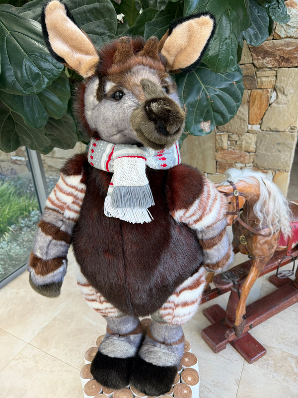 Trailblazer Large Standing Plush Collection Limited Edition African Okapi No 408