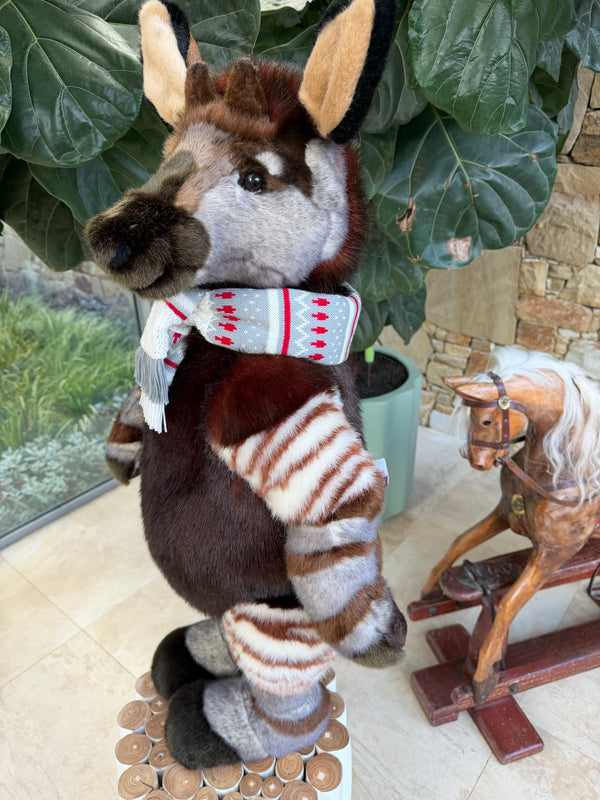 Trailblazer Large Standing Plush Collection Limited Edition African Okapi No 408