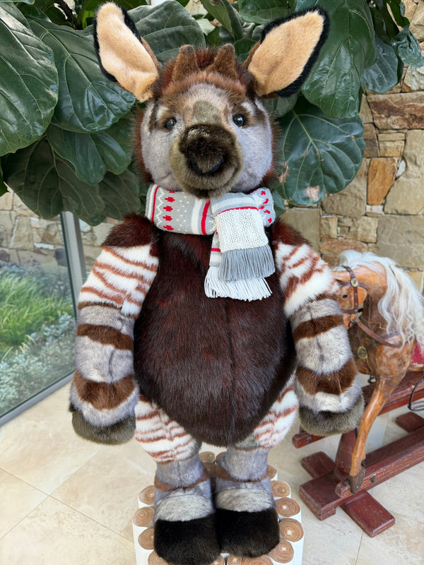Trailblazer Large Standing Plush Collection Limited Edition African Okapi No 408