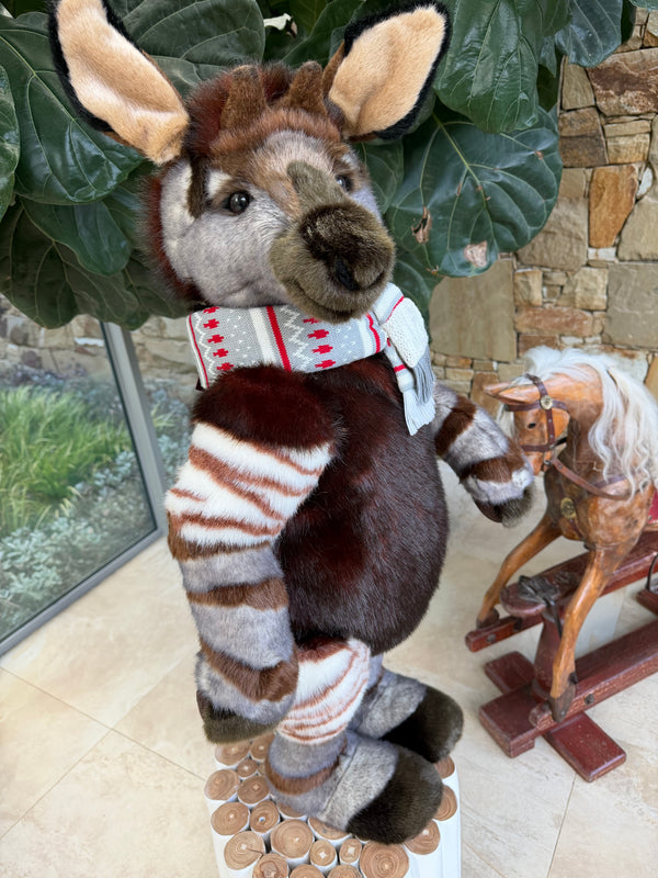 Trailblazer Large Standing Plush Collection Limited Edition African Okapi No 408