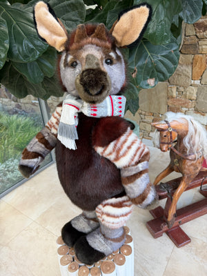 Trailblazer Large Standing Plush Collection Limited Edition African Okapi No 408