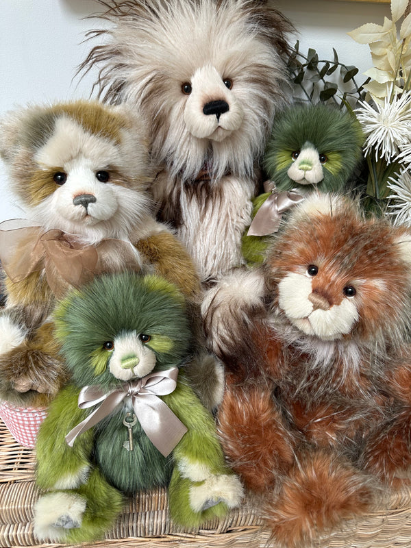 Bonfire Toffee Charlie Bears Plush Collection Teddy Bear